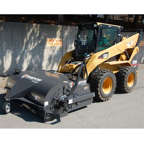 sweepster skid steer broom parts|skid steer street sweeper attachment.